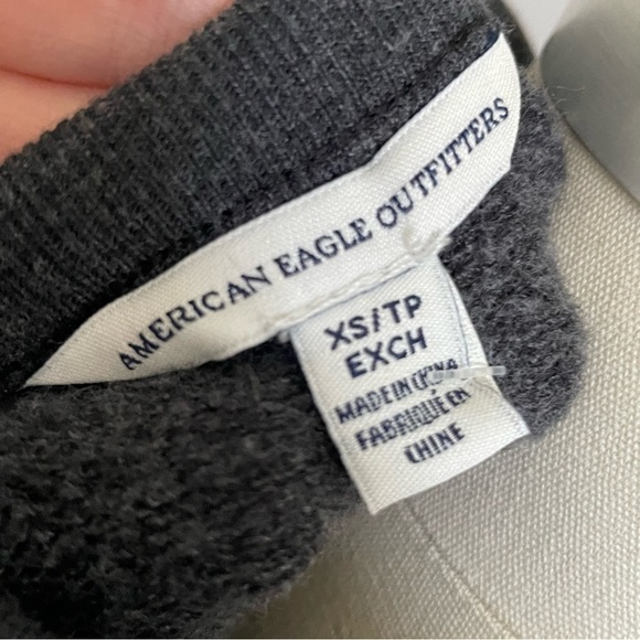 American Eagle Outfitters Lace-up Sweatshirt Dress- Size XS- NWT - Picture 6 of 7